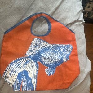 Large mud pie beach bag